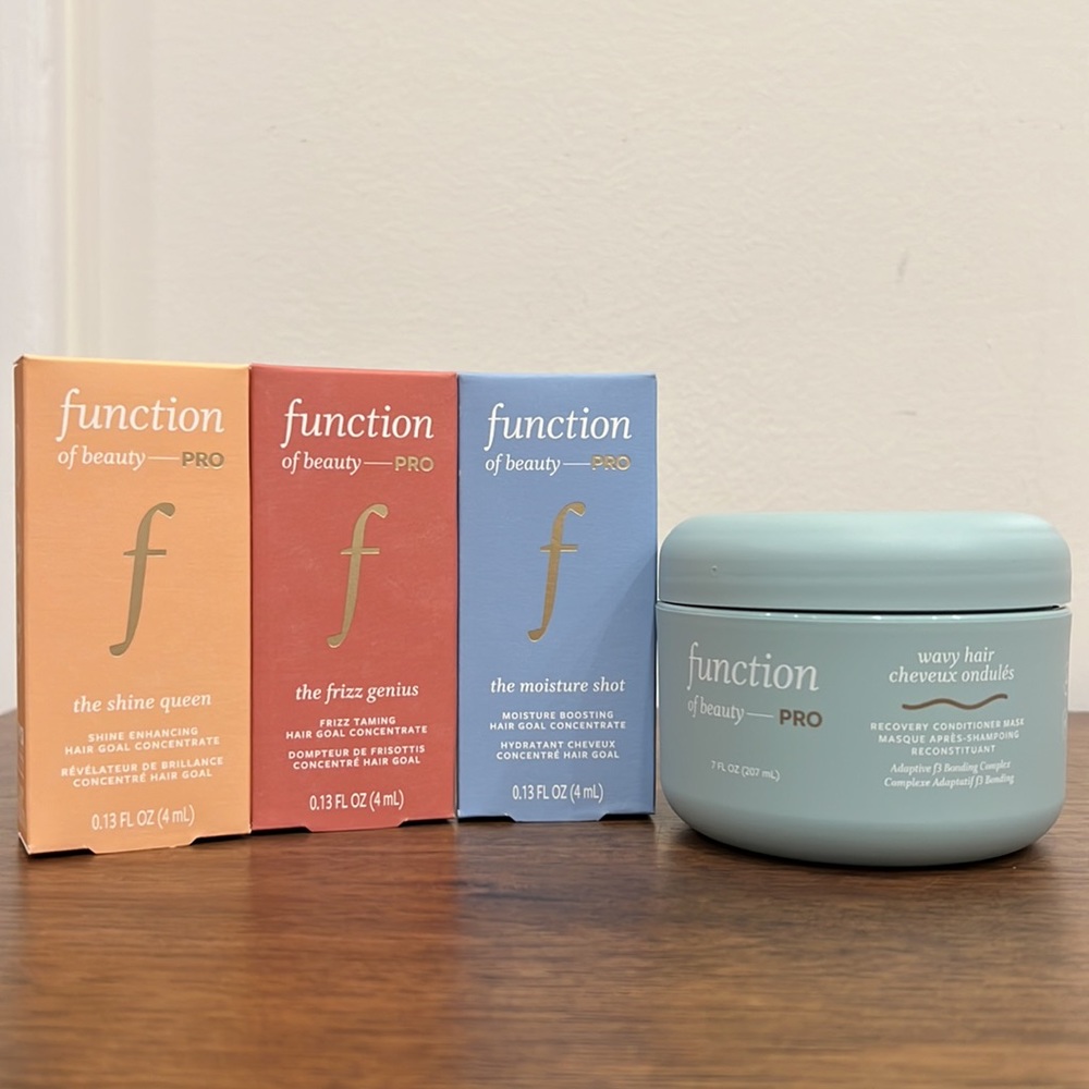 Function of Beauty PRO Custom Recovery Conditioner Mask for Wavy, Damaged Hair